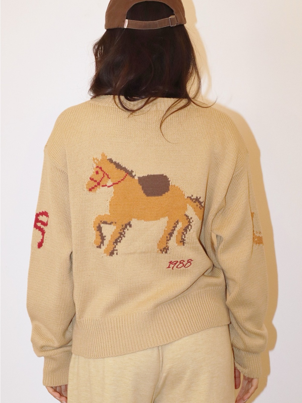 Bailey Rose Vintage Rodeo Cardigan Butter S